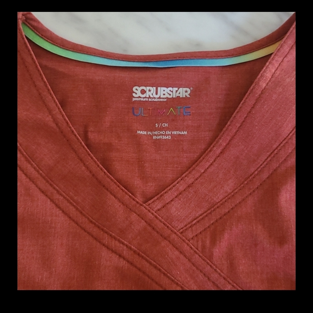 Scrubstar Heather Clay Scrub top